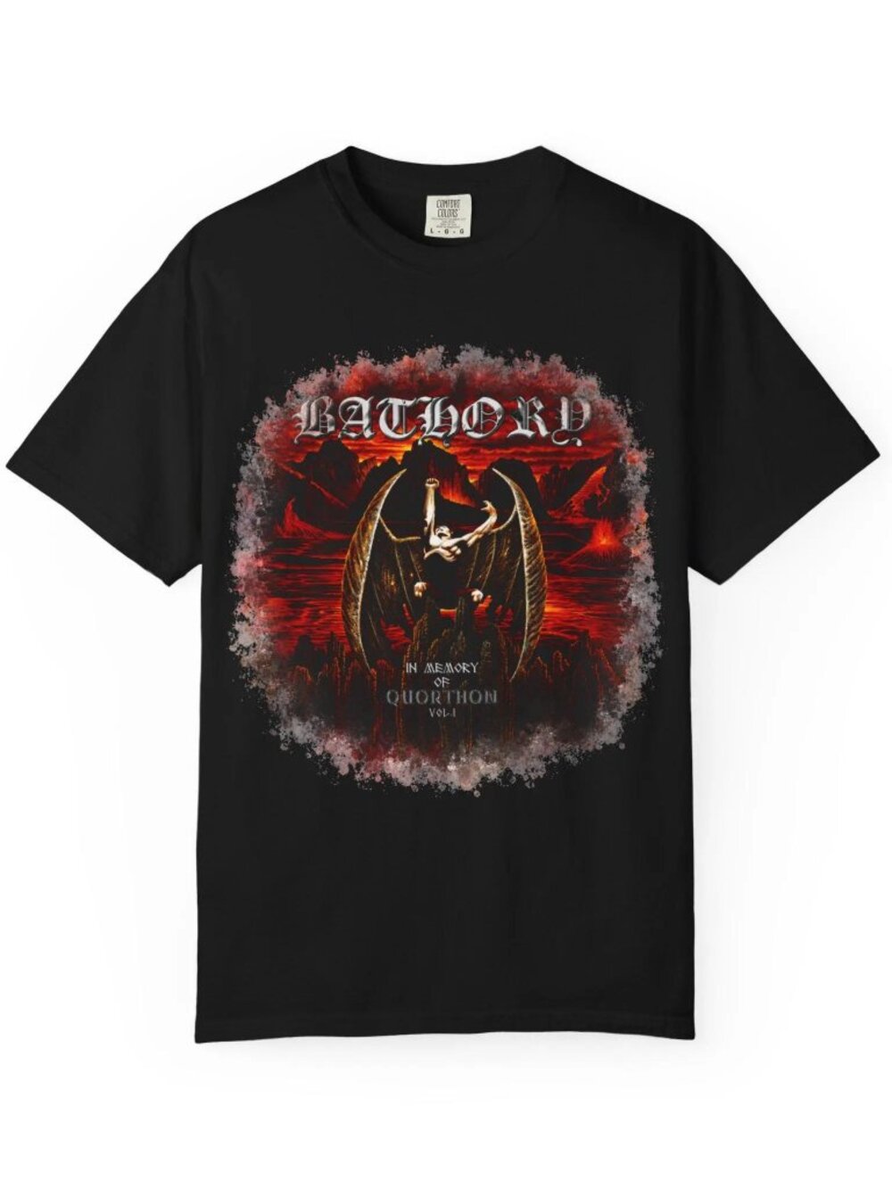 Bathory In Memory Of Quorthon T-Shirt | Black Metal Band Art